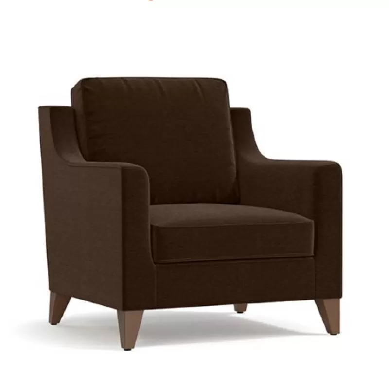 Wholesale Sectional Couch Spaces Bed Dark Brown Saving Fabric Sofa Bed