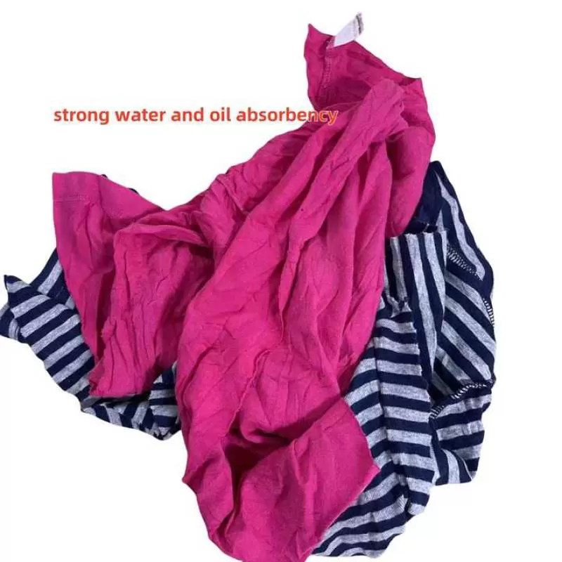 Industrial Rag Wiping Used Rags  Industrial Multicolor 20Kg Wipe Cotton Rag 