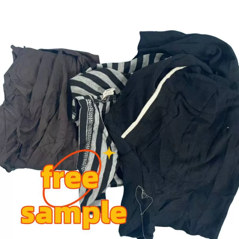 Wiping Rags Cotton Used Wiping Cloth  Colored T-shirt Cotton Rags 100% Cotton for Marine Industrial 