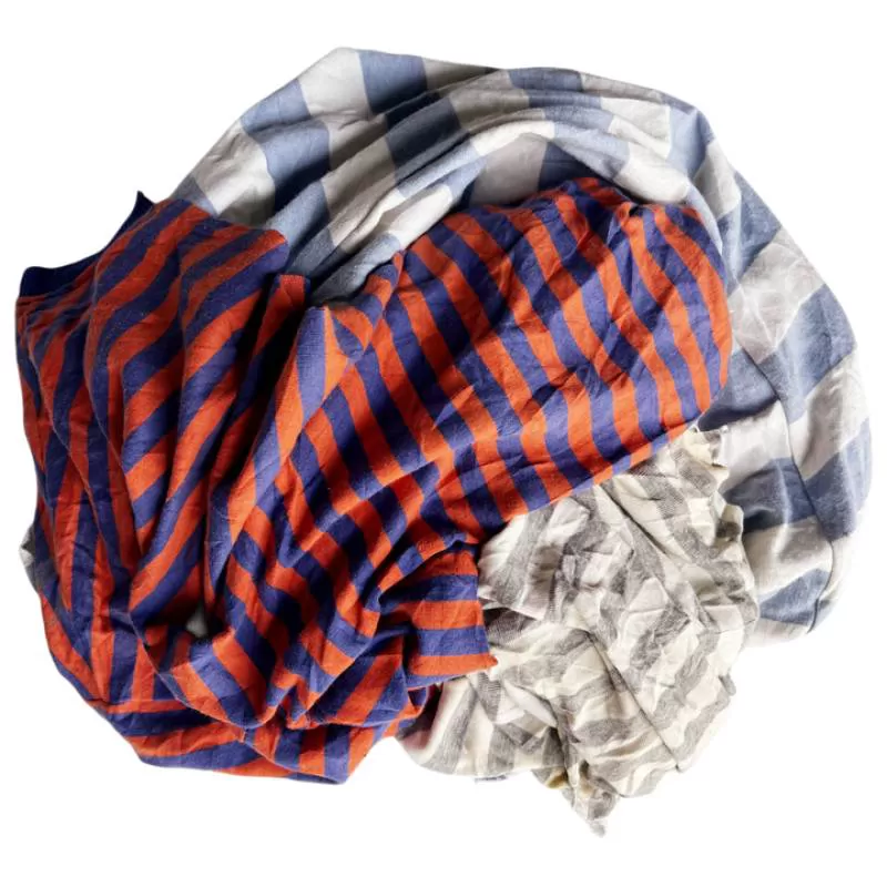 Recycled Cut T-shirt Rags Mixed Color 100 Cotton Waste Rags Industrial Wiping Used Rags for Cleaning 