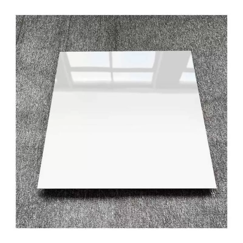 Interior Room Luxury Wall 600x600mm White Glossy Porcelain Tiles Full Body Marble Glazed Polished Porcelain Glossy Floor Tile