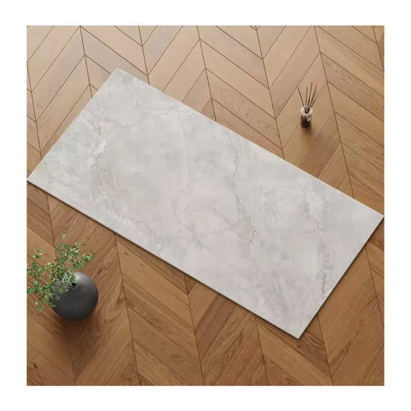 Hot Sale 750x1500mm Full Body Marble Brown Porcelain Floor Tile Big Tile for Apartment Living Room Flooring Luxury Decor 