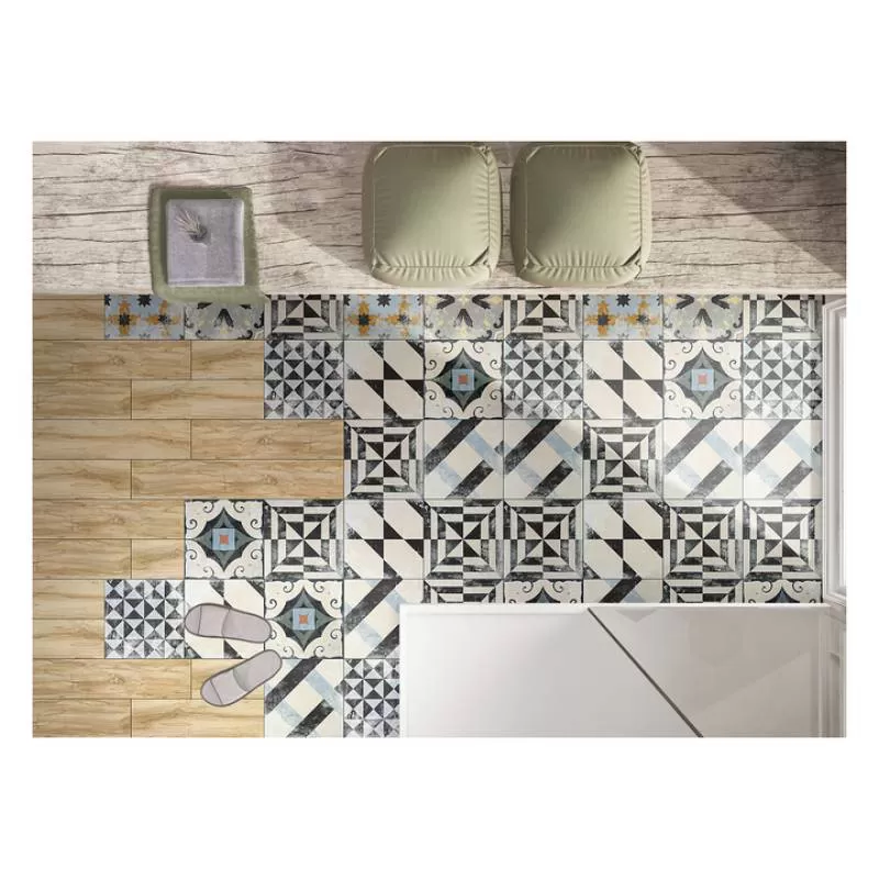 Elegant Turkish Moraccan 300x300 mm Decorative Tiles Matte Finish Wall & Floor Tiles Premium Collection Kitchen Ceramic Tiles 