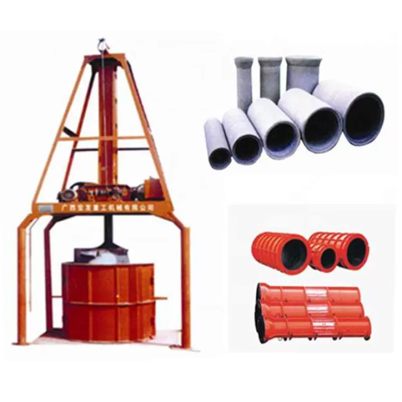 Oversea Engineer Installation Automatic Steel Reinforced Concrete Culvert Pipe Making Machine New Pipe Production Line 