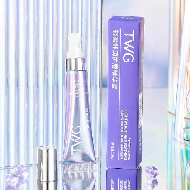 TWG Private Label Light and Moisturizing Lip Serum Gloss Hydrating Peeling Crystal Lip Plumper Masks Stick Lip Serum