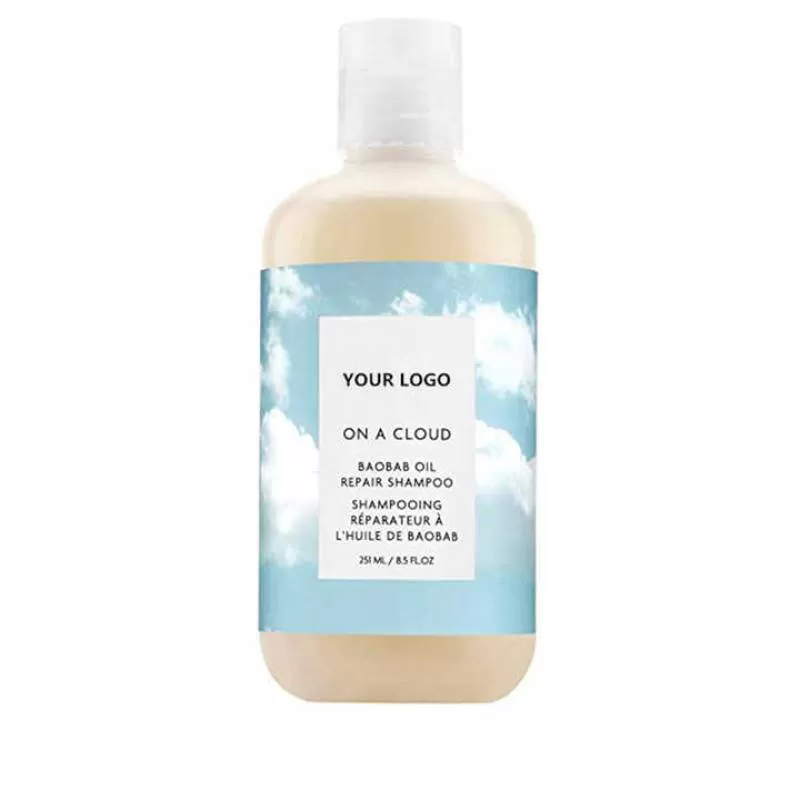 Nourish & Strengthen Anti-Hair Loss Shampoo with Vitamin E & C Baobab Oil for Moisturizing and Repairing Damaged Hair