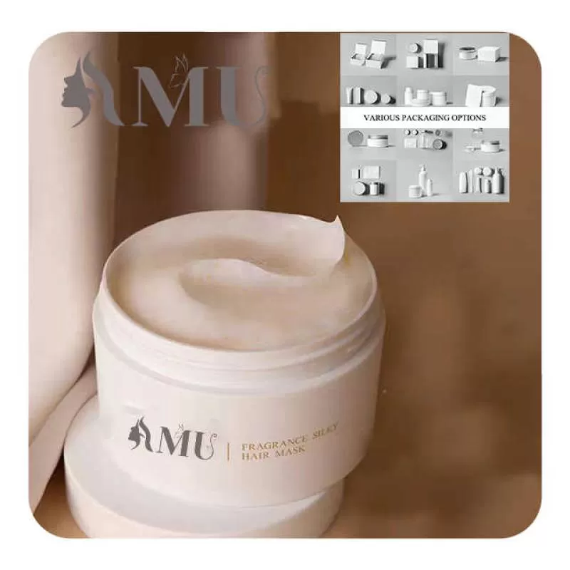 5 Seconds Repair Dry Hair Mask Quick Absorb Keratin for Smooth Softening Nourishing Scalp Care with Frizzy Hair Restoration