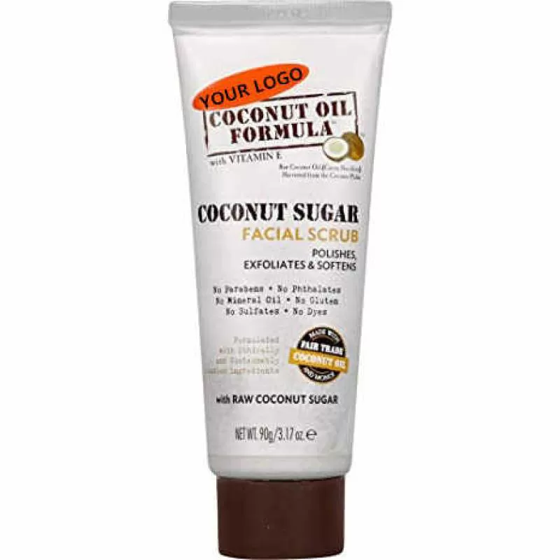 2023 Factory Cheap No Parabens and Sulfates Shea Butter Cocoa Butter and Coconut Oil Facial Scrub
