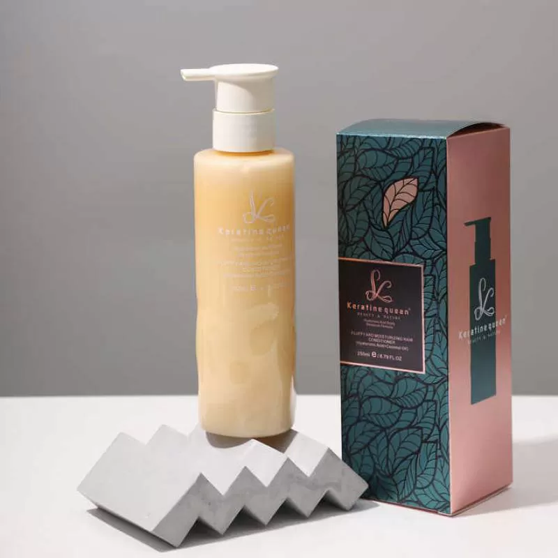 Private Label Volumizing Conditioner with Aloe Vera Extract Keratin Coconut Oil Lightening Moisturizing Nourishing Cream Formula