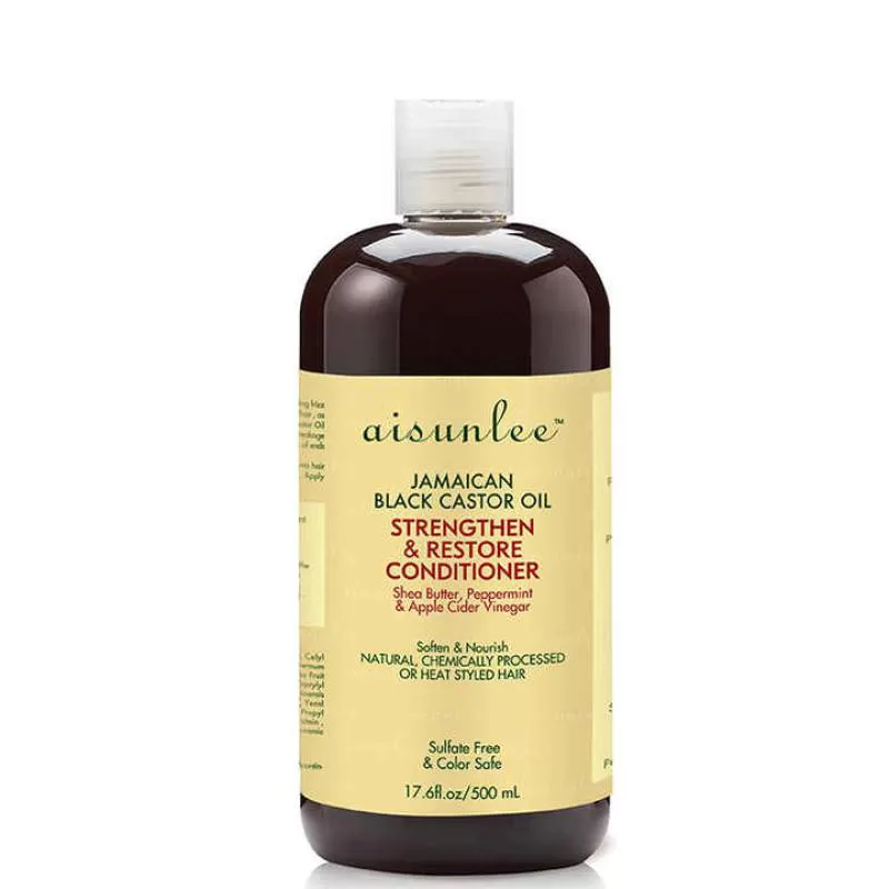 Organic Jamaican Black Castor Oil Hair Care Shampoo Conditioner Leave-In for Damaged Hair-Private Smoothing Refreshing Fluffy