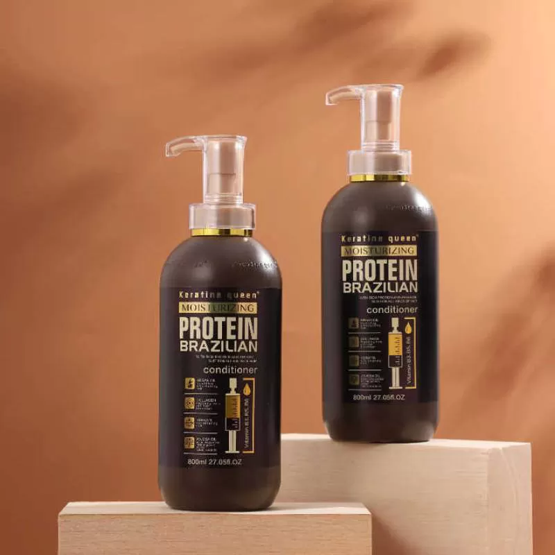 OEM Shampoo Hair Mask Conditioner Moisturizing Protein Brazilian Argan Oil for All Kinds of Hair Care Set Keratin Hair Treatment