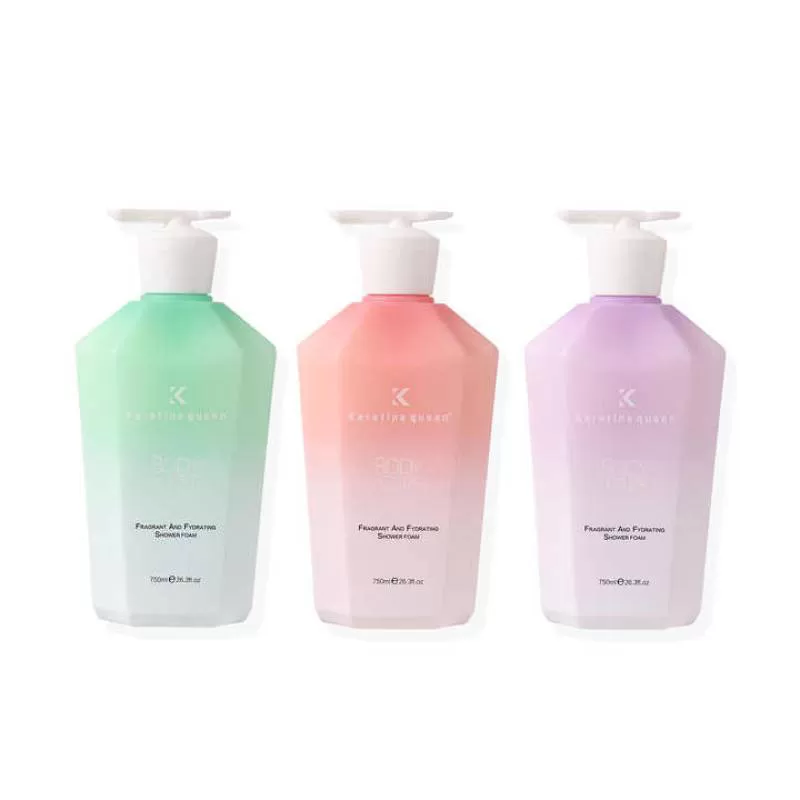 Private Label Shower Gel High Quality Body Wash Various Flavors Fragrance Retention Gel Skin Care Moisturizing Gentle Hydrating