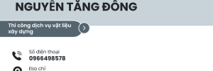 Nguyễn Tăng Đông - Thi công dịch vụ ốp đá 
