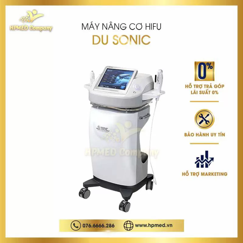 Máy Hifu DU SONIC Nâng Cơ Trẻ Hoá Hàn Quốc Cao Cấp