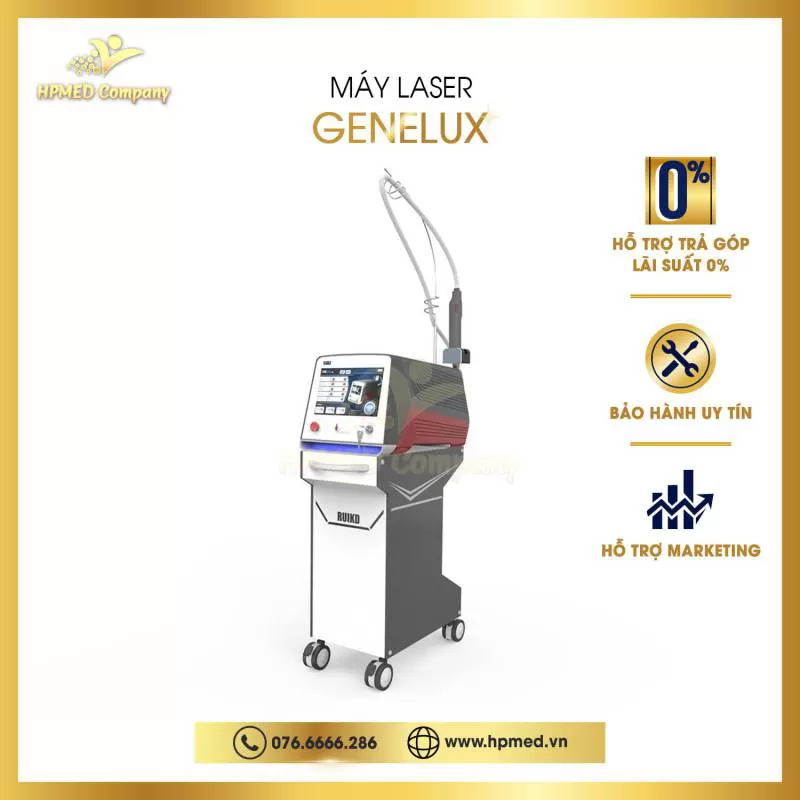 Máy Laser Genelux, Máy Xoá Xăm Trị Nám Genelux RUIKD Hàn Quốc | Cao Cấp