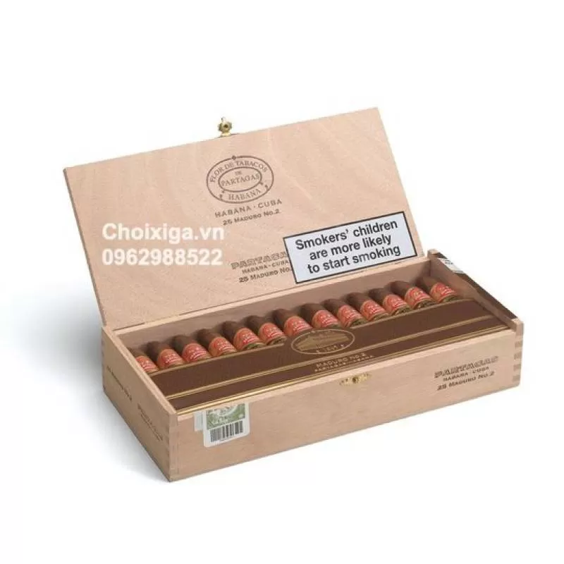 Xì gà Partagas Maduro No. 2 giá RẺ NHẤT Hà nội, TPHCM, Sài Gòn