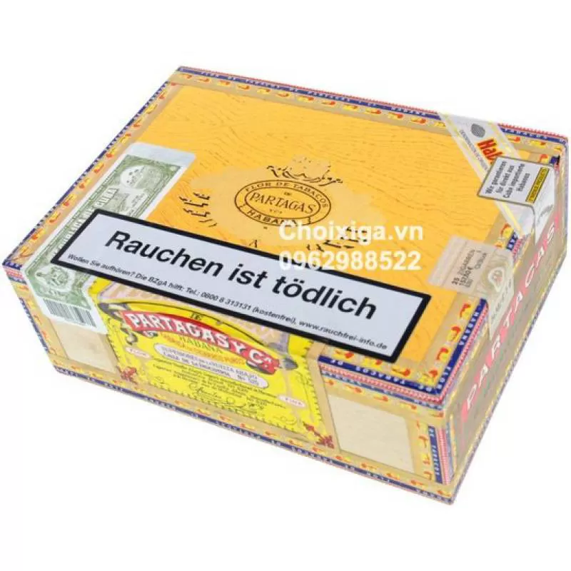 Xì gà Partagas Coronas Senior Tubos giá RẺ NHẤT Hà nội, TPHCM, Sài Gòn