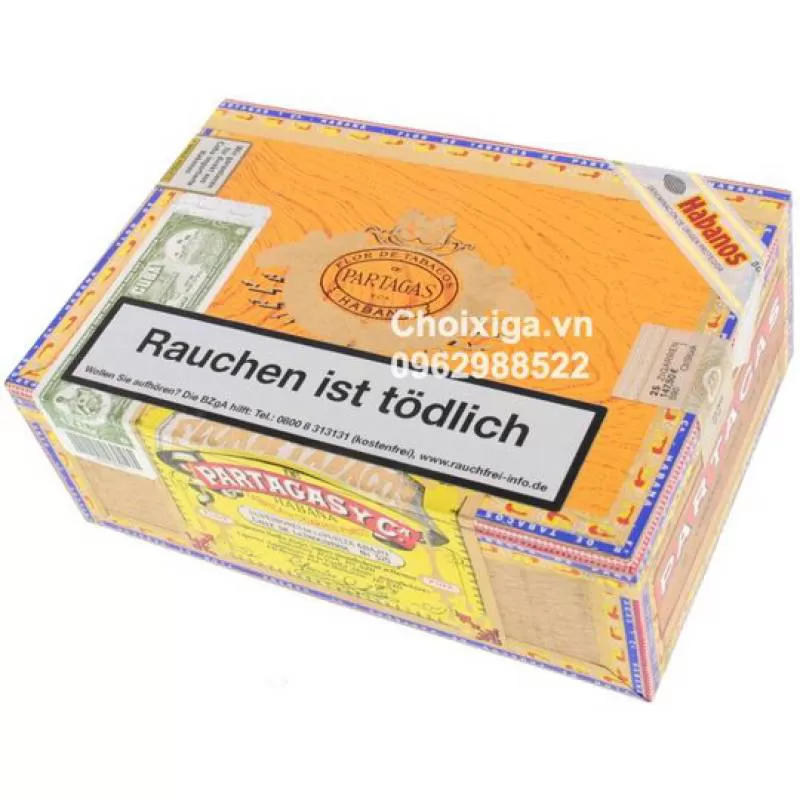 Xì gà Partagas Coronas Junior Tubos giá RẺ NHẤT Hà nội, TPHCM, Sài Gòn