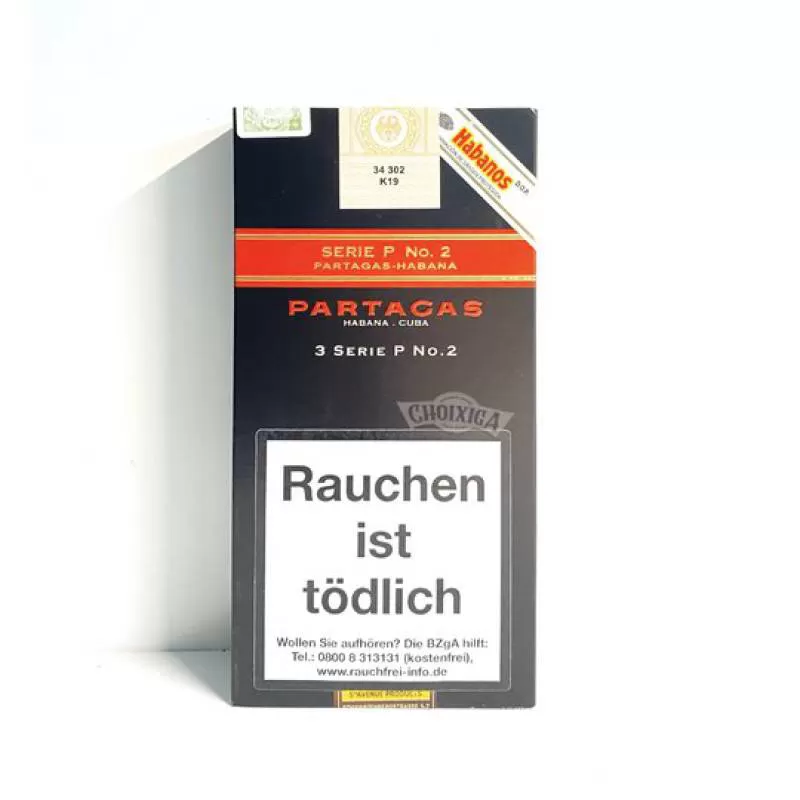 Xì gà Partagas Serie P No.2 Tubos nội địa ĐỨC nhập khẩu chính hãng giá chỉ hơn 1 triệu