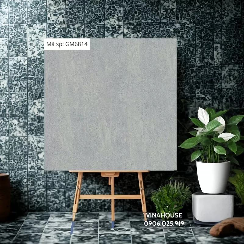 Gạch 60x60 Viglacera đá mờ GM6814