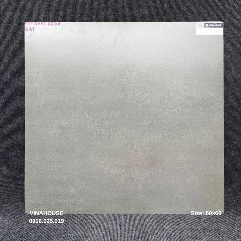 Gạch Viglacera 60x60 bán sứ mờ 6604 