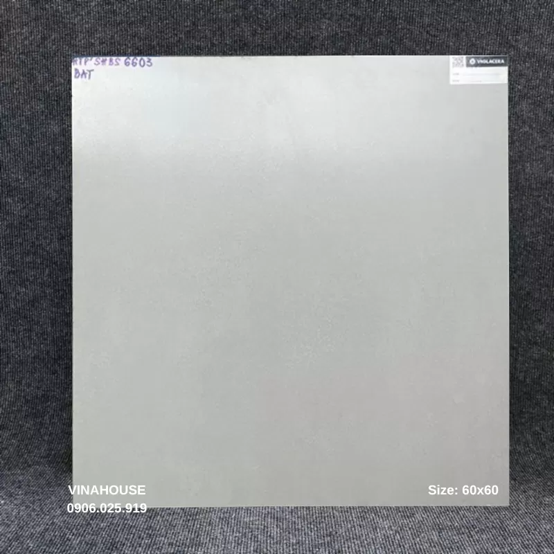 Gạch Viglacera 60x60 bán sứ mờ