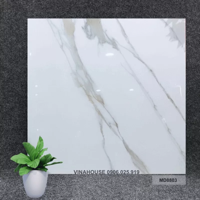 Gạch 80x80 đá bóng kính 8803