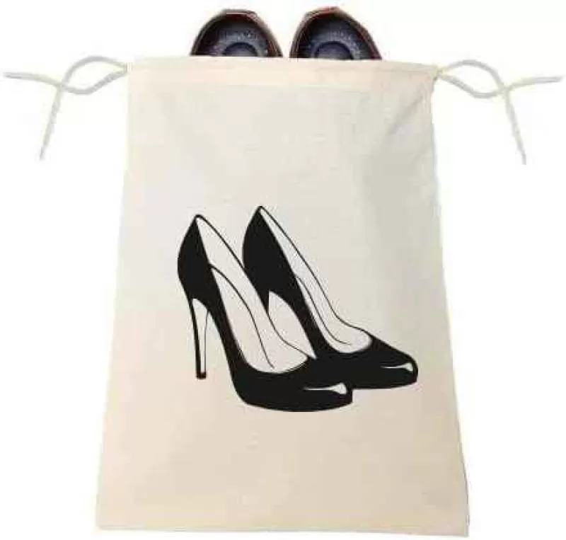 Cotton Gift Packing Draw String Dust Bag for Handbag Wholesale Custom Printing Logo Clothe Shoe Dust Drawstring Bag 