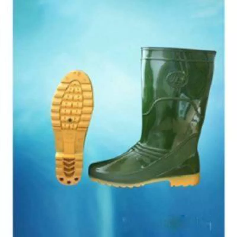 Ủng Bảo Hộ Màu Xanh Lá Cho Nam HOA SAN - UCS0016