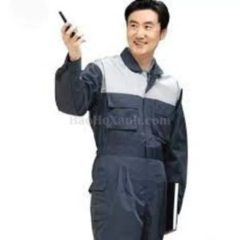 Quần Áo Bảo Hộ Lao Động Vải Bạt Dày Cao Cấp - QAK0004