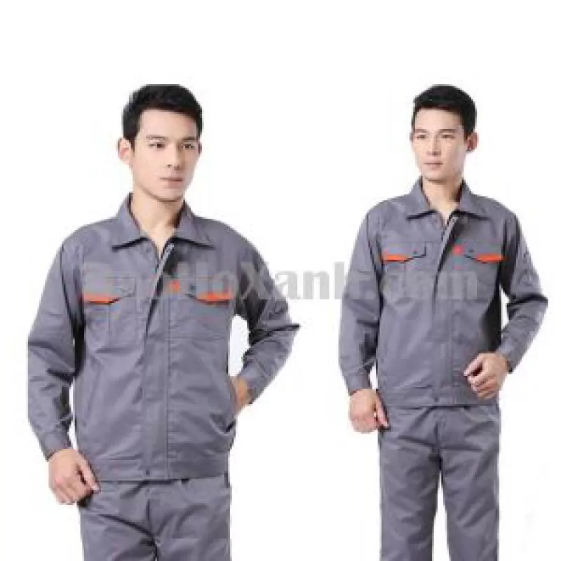 Quần Áo Bảo Hộ Lao Động Vải Kaki L2 Nam Định Cao Cấp - QAK0018