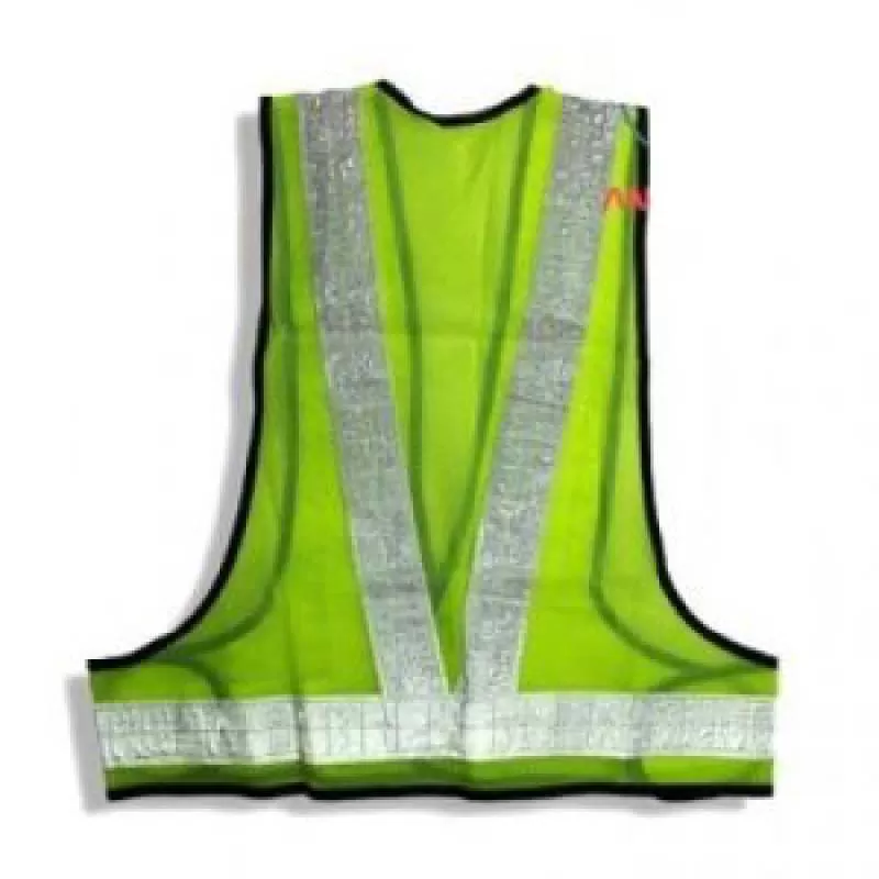 Áo Phản Quang Xanh Chữ V APQ4X - APQ0026