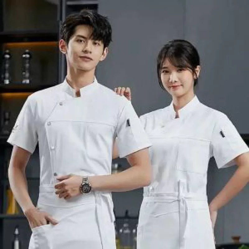 Áo Đầu Bếp Phong Cách Truyền Thống Unisex - DDB0007