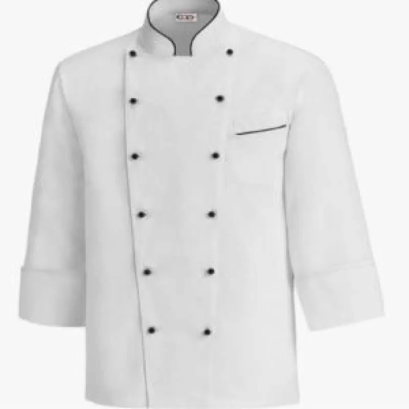 Áo Bếp Nam Nhà Hàng Viền Đẹp - DDB0024