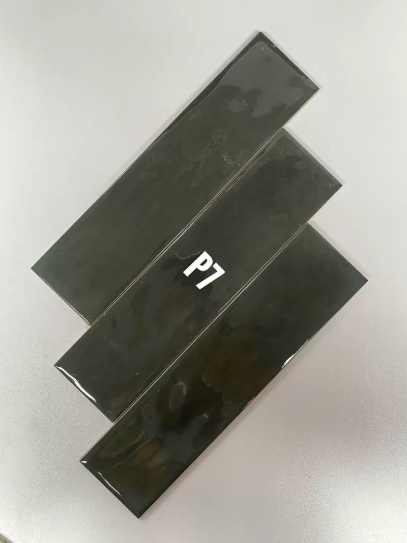 Gạch thẻ men bóng lượn mặt KT 75x300mm mã 7532P7