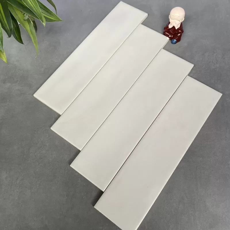 Gạch thẻ nâu nhám lượn 63.5x254 mã 990008