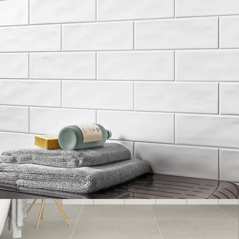 Gạch thẻ trắng bóng lượn mặt KT 75x300x44mm mã STA7530MPx