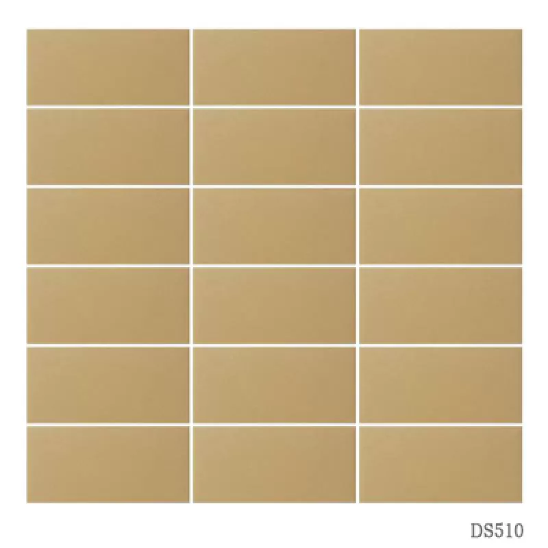 Gạch thẻ cam nhạt 45x95mm mã NGT_510_XRY