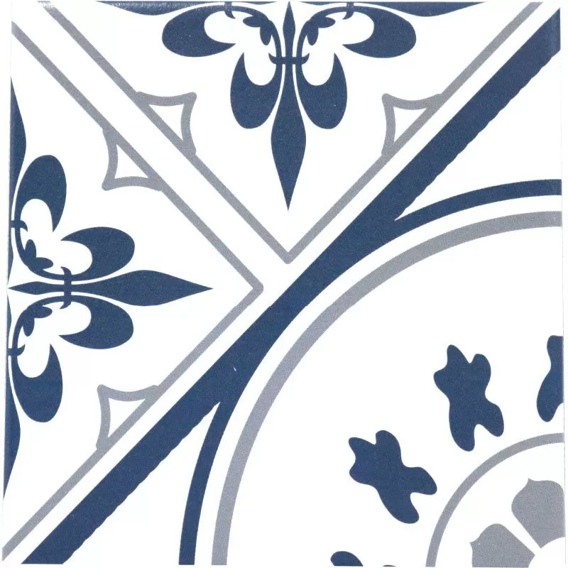 Gạch bông men 200x200mm đơn sắc 20102