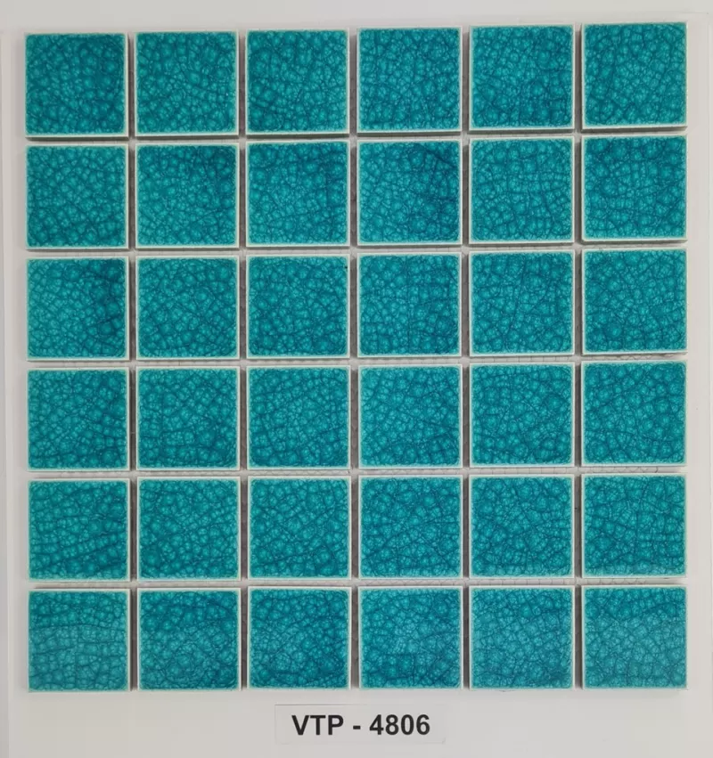 Gạch Mosaic gốm rạn 48x48mm mã VTP - 4806