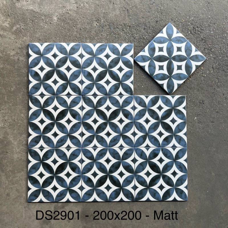 Gạch bông men KT 200x200mm DS2901