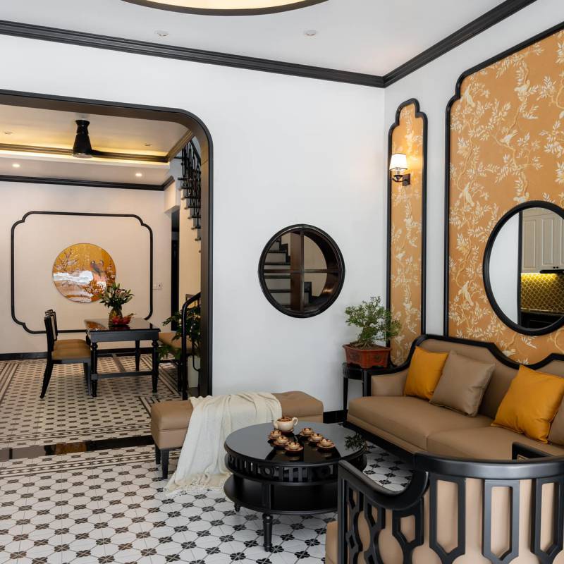 Gạch bông KT 200x200mm mã ND210(BD trắng)