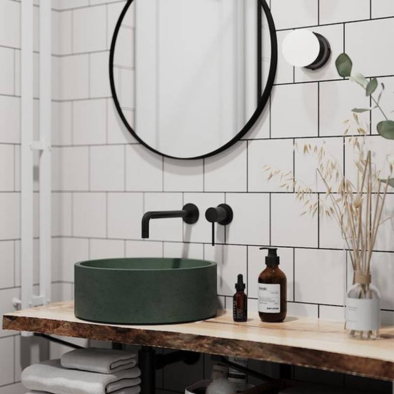 Gạch thẻ KT 150x150mm trắng bóng phẳng STA150150