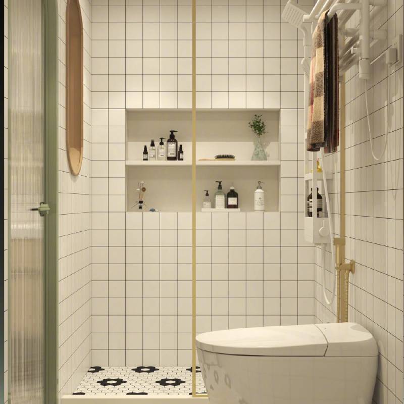 Gạch thẻ KT 100x100mm trắng mờ phẳng M1100Y