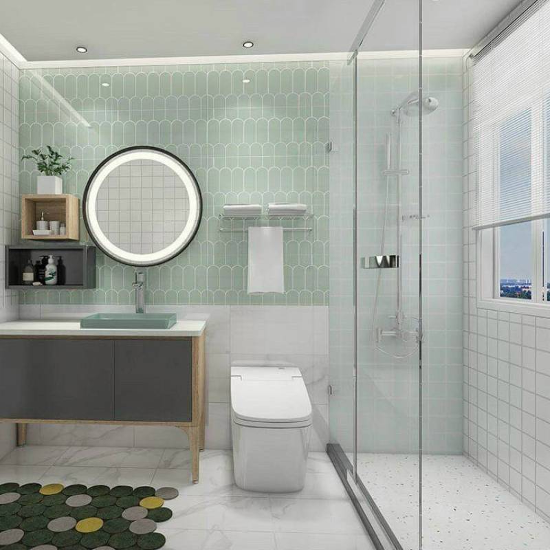 Gạch ốp tường giả lông vũ KT 300x600mm DS3060-7