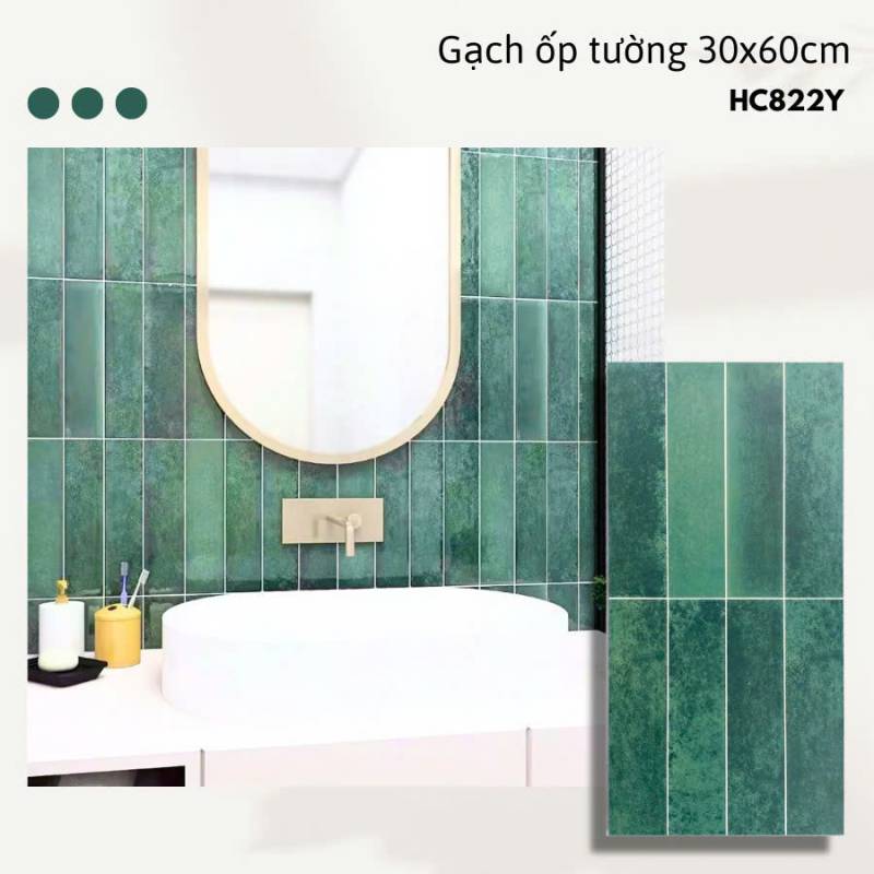 Gạch ốp tường KT 300x600mm HC822Y
