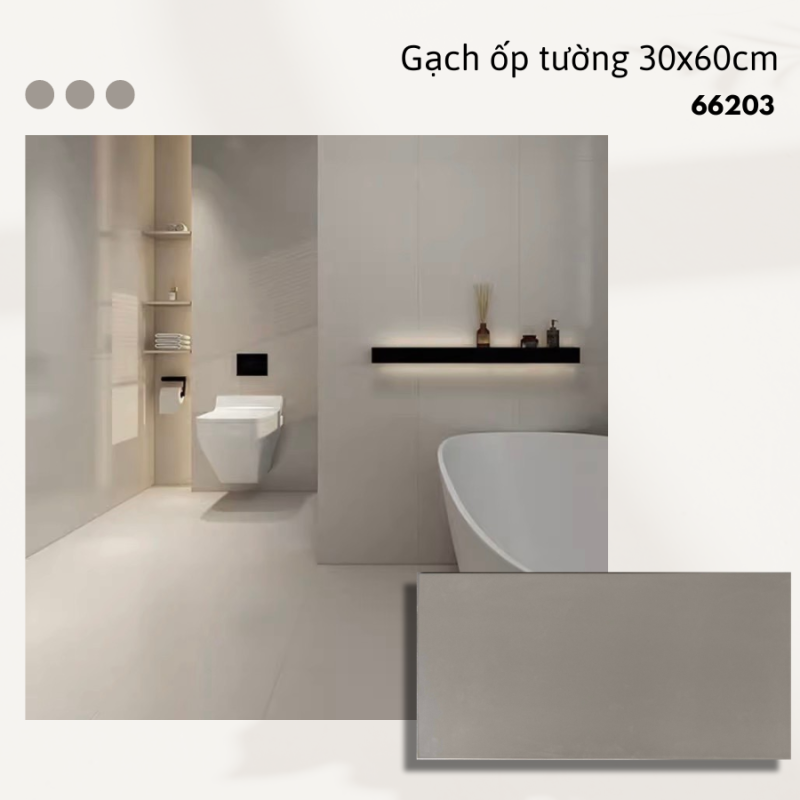 Gạch ốp tường 300x600mm 66203