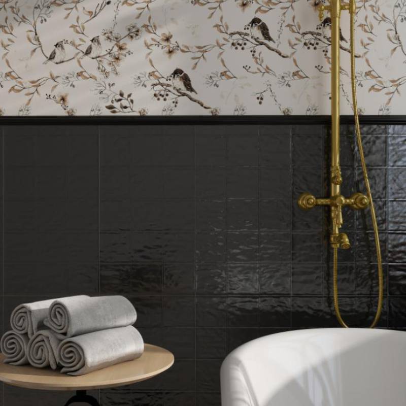 Gạch ốp tường giả thẻ 40x80cm men matt mã NF48Z04F