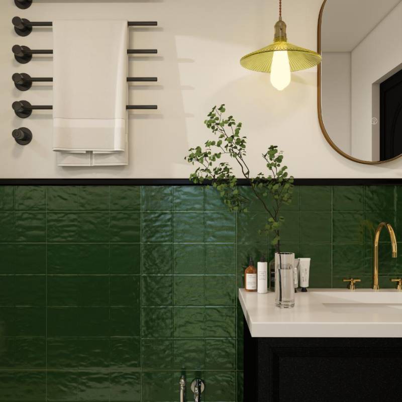 Gạch ốp tường giả thẻ 40x80cm men matt mã NF48Z05F