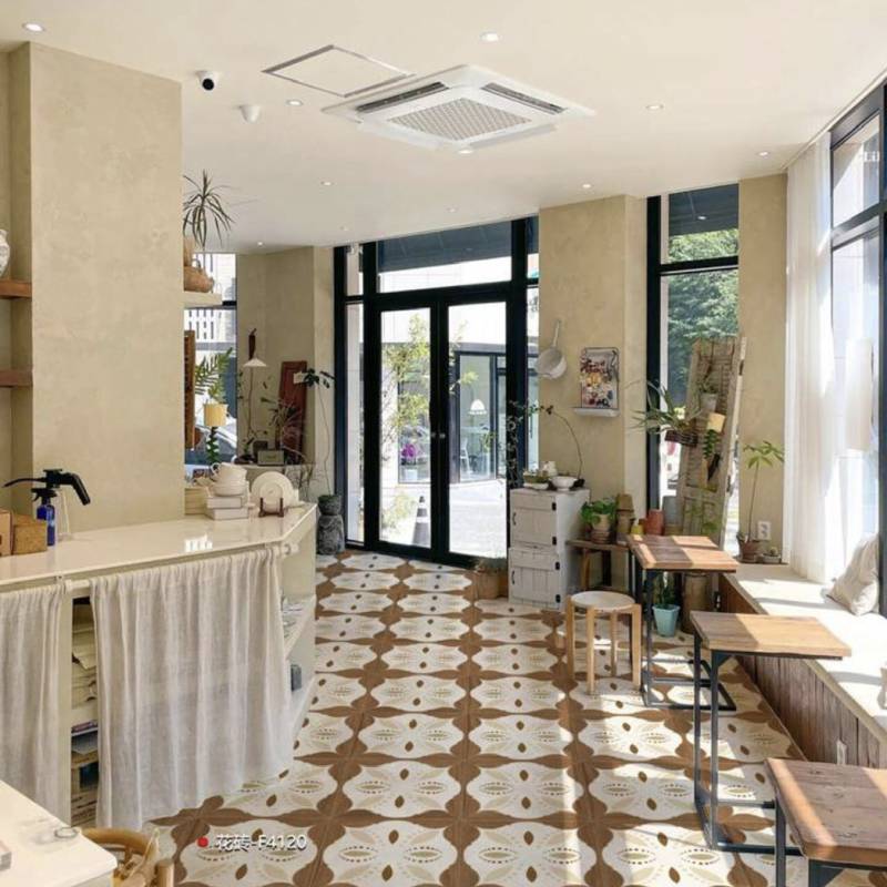 Gach bông 40x40cm mã F4120